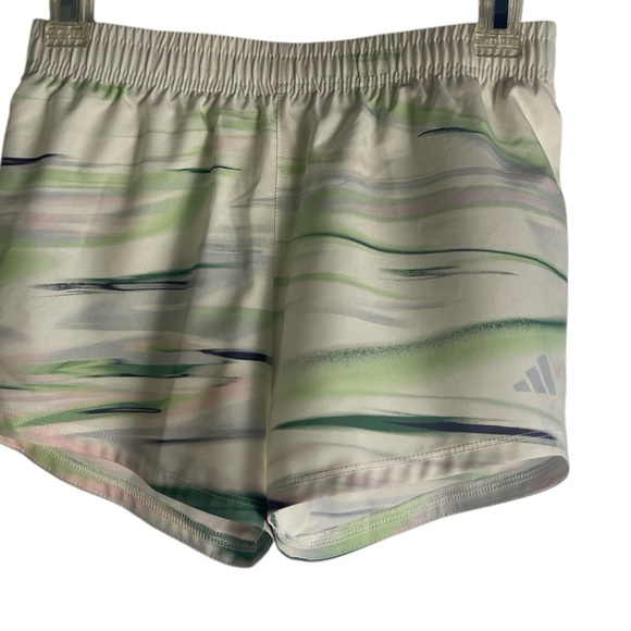 Adidas NWT Girls Aeroready Elastic Waistband Shorts Size Medium - Picture 4 of 11